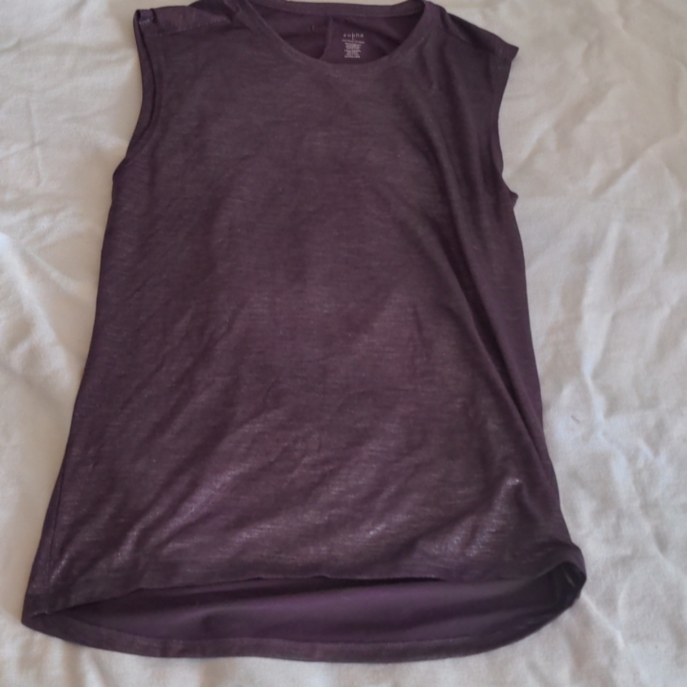 Lightweight Sleeveless Top with back detail
